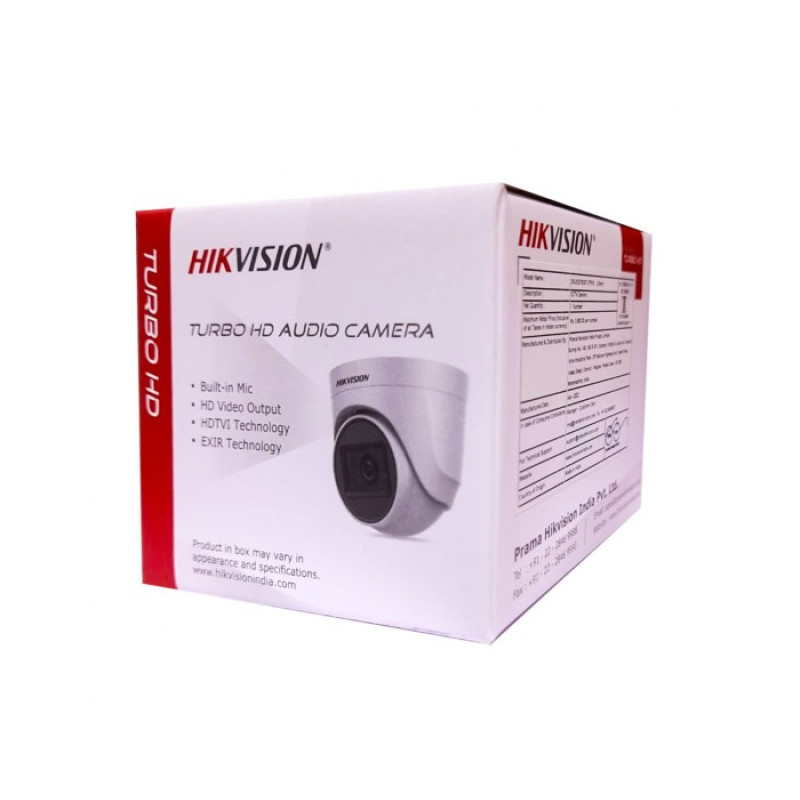 Hikvision Dome Audio Camera