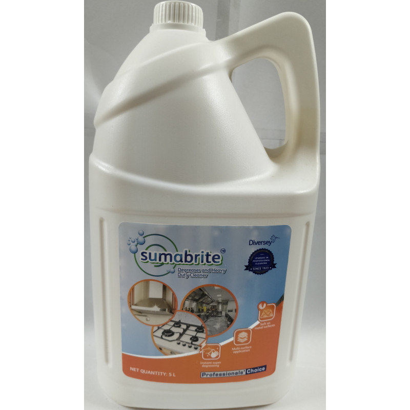 sumabrite degreaser and heavy duty cleaner liquid 5L