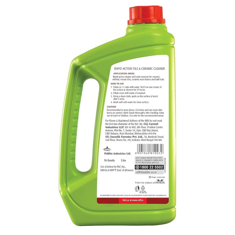 Roff Cera T16 Professional Tile, Floor & Ceramic Cleaner, 5 litre